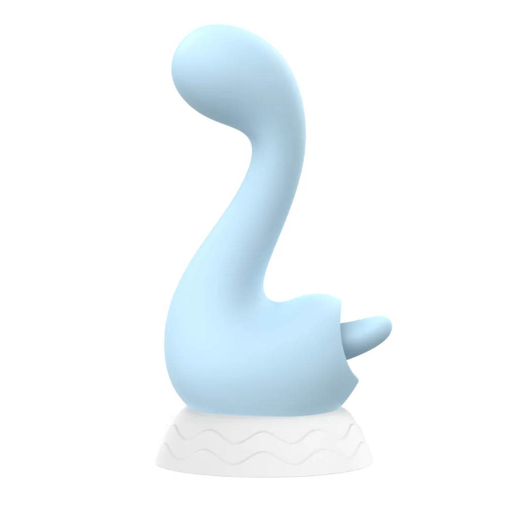 MY DINO LICKER VIBRADOR EM FORMATO DE DINOSSAURO COM 7 MODOS DE VIBRAÇÃO E LINGUA ESTIMULADORA - INTT