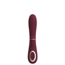 VIBRADOR RECARREGÁVEL COM ESTIMULADOR DE CLITÓRES COM 7 MODOS DE VIBRAÇÃO E 7 MODOS DE SUCÇÃO - IMPORTAÇÃO VR058