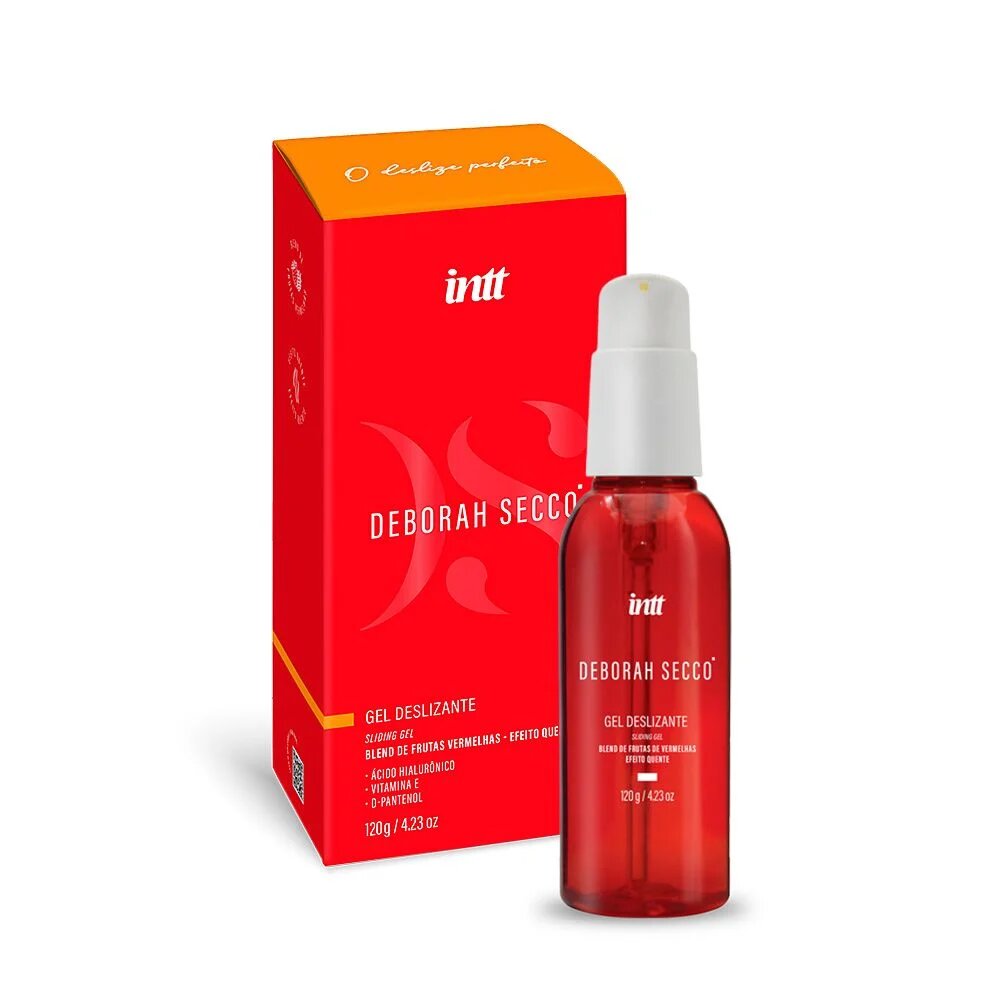 GEL LUBRIFICANTE COM ÁCIDO HIALURÔNICO E D-PANTENOL 120G - DEBORAH SECCO INTT