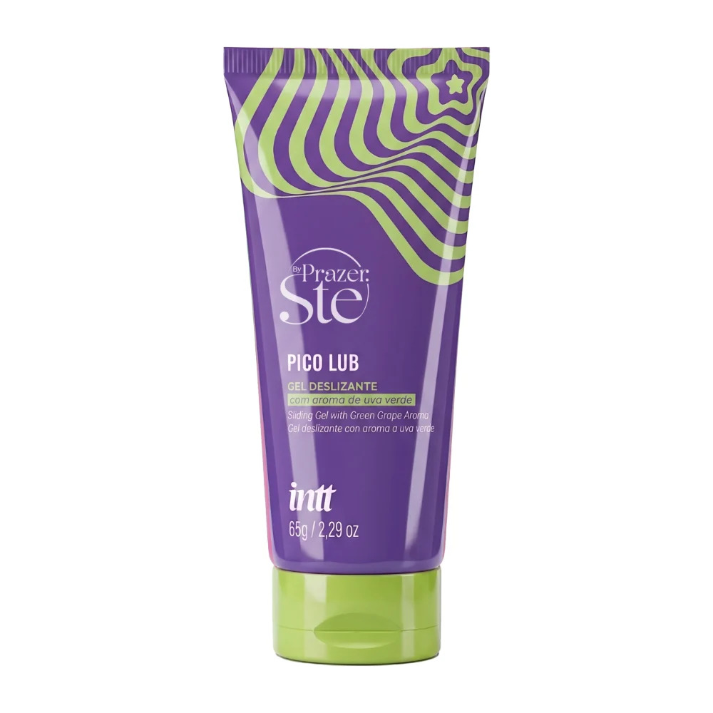 GEL DESLIZANTE PICO PULSE BYE PRAZER STE COM AROMA DE UVA 65G - INTT