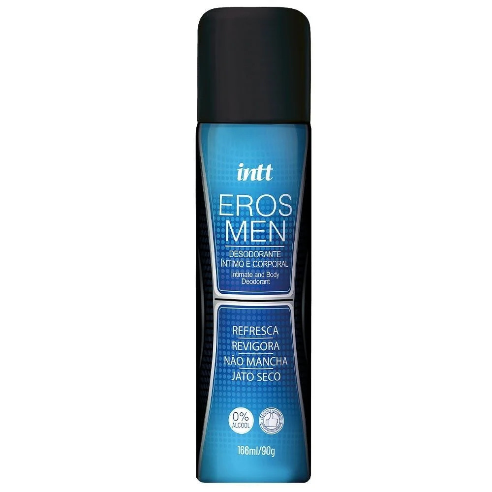 EROS MASCULINO DESODORANTE ÍNTIMO 166ML - INTT