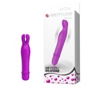 MINI VIBRADOR COM ORELHAS DE COELHO E 10 MODOS DE VIBRAÇÃO - MV014B 5630