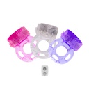 ANEL PENIANO VIBRATÓRIO E ESTIMULADOR DE CLITÓRIS - IMPORTAÇÃO CR1801