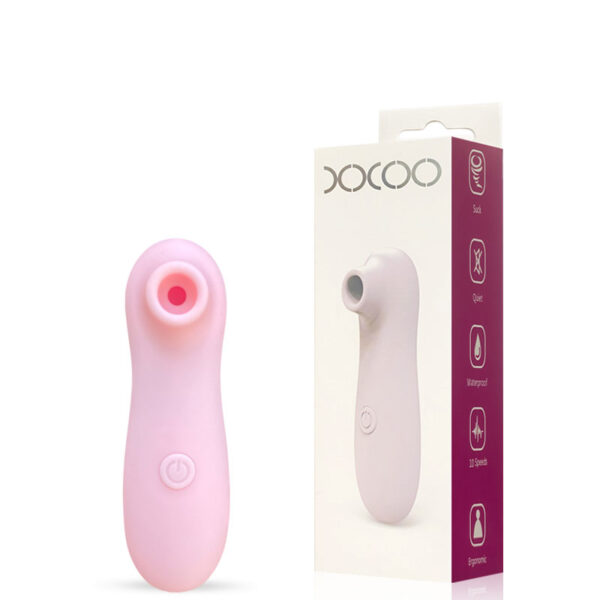 ESTIMULADOR FEMININO COM 10 MODOS DE ONDAS DE PRESSÃO - IMPORTAÇÃO PLZK003