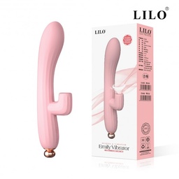 [000105] VIBRADOR DE PONTO G E CLITÓRIS COM PULSAÇÃO RECARREGÁVEL - IMPORTAÇÃO PG110