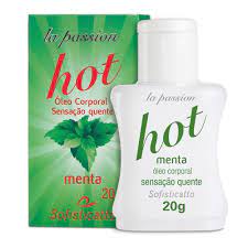 [000114] HOT MENTA ÓLEO CORPORAL SENSAÇÃO QUENTE 20ML - SOFISTICATTO