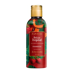 [0001218] ÓLEO CORPORAL PARA BANHO E MASSAGEM FRAMBOESA DELÍRIO TROPICAL 120ML - SOFISTICATTO
