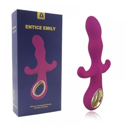 [000145] VIBRADOR DE LUXO RECARREGÁVEL EMILY - LEALSO  LY005