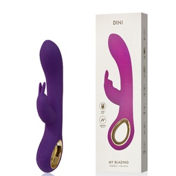 [000151] VIBRADOR RECARREGÁVEL PONTO G COM AUTO AQUECIMENTO – LEALSO DINI LA-50034