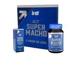 [000173] KIT SUPER MACHO CONTÉM 1 SUPER MACHO GEL 17ML E SUPER MACHO COM 30 CÁPSULA - INTT