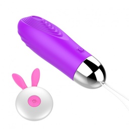 [000206] VIBRADOR BULLET COM CONTROLE REMOTO EM SILICONE - IMPORTAÇÃO BW040