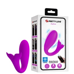 [000234] VIBRADOR RECARREGÁVEL PARA CASAIS COM COTROLE VIA APP BI-014911HP