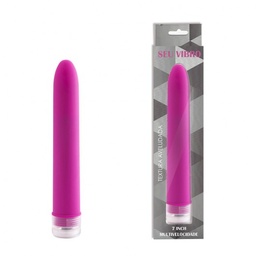 [000377] VIBRADOR PERSONAL 17,5 CM MULTIVELOCIDADE E TEXTURA AVELUDADA - PS007