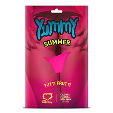 [000397] YUMMY SUMMER CALCINHA COMESTÍVEL NEON TUTTI FRUTTI 1 UNIDADE 25G - SEXY FANTASY