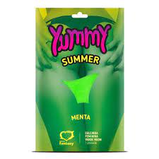 [000398] YUMMY SUMMER CALCINHA COMESTÍVEL NEON MENTA 1 UNIDADE 25G - SEXY FANTASY