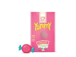 [000400] YUMMY TAPA SEXO COMESTÍVEL CHICLETE 1 CONJUNTO 1 PAR PARA SEIOS E 1 UNIDADE PARA VIRILHA - SEXY FANTASY