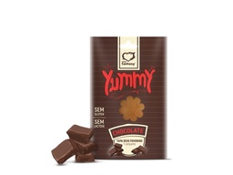 [000401] YUMMY TAPA SEXO COMESTÍVEL CHOCOLATE 1 CONJUNTO 1 PAR PARA SEIOS E 1 UNIDADE PARA VIRILHA - SEXY FANTASY