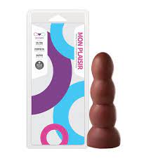 [000414] PLUG ESCALONADO CHOCOLATE 15,5 X 5 CM SOULSEX - SSP004CH