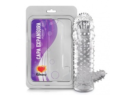 [000429] CAPA EXPANSORA COM ESTIMULADOR EM SILICONE 13CM - SEXY FANTASY 705