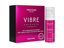 [000070] VIBRE GEL DE MASSAGEM ELETRIZANTE CHICLETE 15G - PESSINI