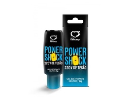 [000072] POWER SHOCK 220V DE TESÃO GEL ELETRIZANTE NEUTRO 15G - SEXY FANTASY