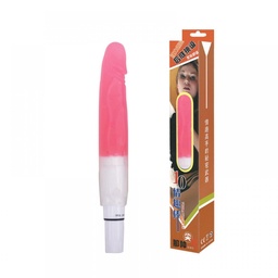 [000728] VIBRADOR BASTÃO FORMATO DE PÊNIS COM VIBRADOR REMOVÍVEL - VB032