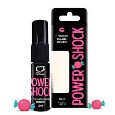 [000073] POWER SHOCK ELETRIZANTE BEIJÁVEL CHICLETE 15ML - SEXY FANTASY