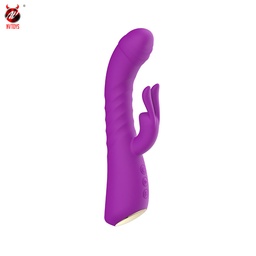 [000744] RABBIT VIBRADOR E ESTIMULADOR COM 7 MODOS DE VIBRAÇÃO E VAI E VEM - RT036