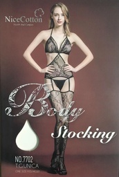 [000857] BODYSTOCKING MACACÃO SENSUAL ARRASTÃO - 7702