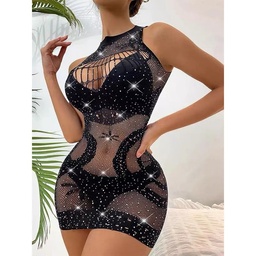 [000872] BODYSTOCKING VESTIDO SENSUAL KALISHA - IMPORTAÇÃO 015