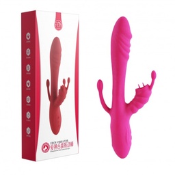 [000096] VIBRADOR DE PONTO G COM ESTIMULADOR DE CLITÓRIS - IMPORTAÇÃO VB134