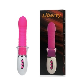 [0000993] VIBRADOR RECARREGÁVEL COM BOMBA DE SUCÇÃO DESTACÁVEL LÍNGUA ESTIMULADORA VAI E VEM 5 MODOS DE VIBRAÇÃO - IMPORTAÇÃO VR053